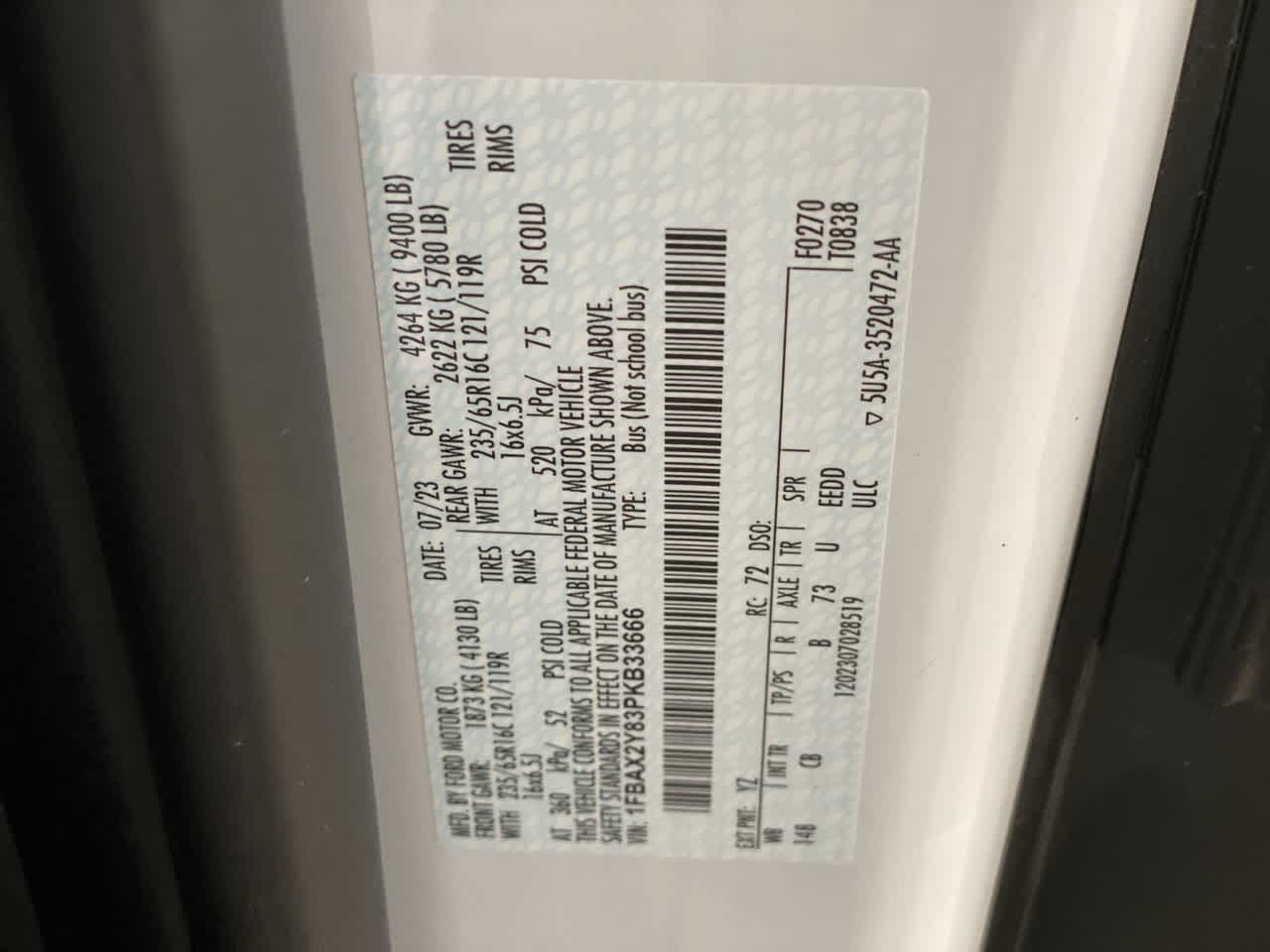 Thumbnail: 2023 Ford Econoline - 31