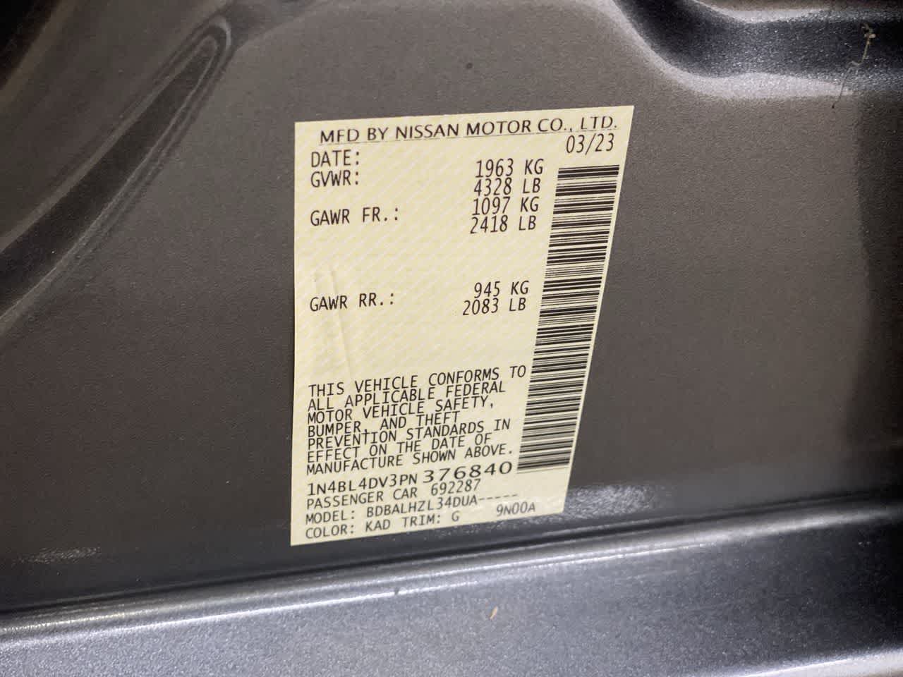 Thumbnail: 2023 Nissan Altima - 32