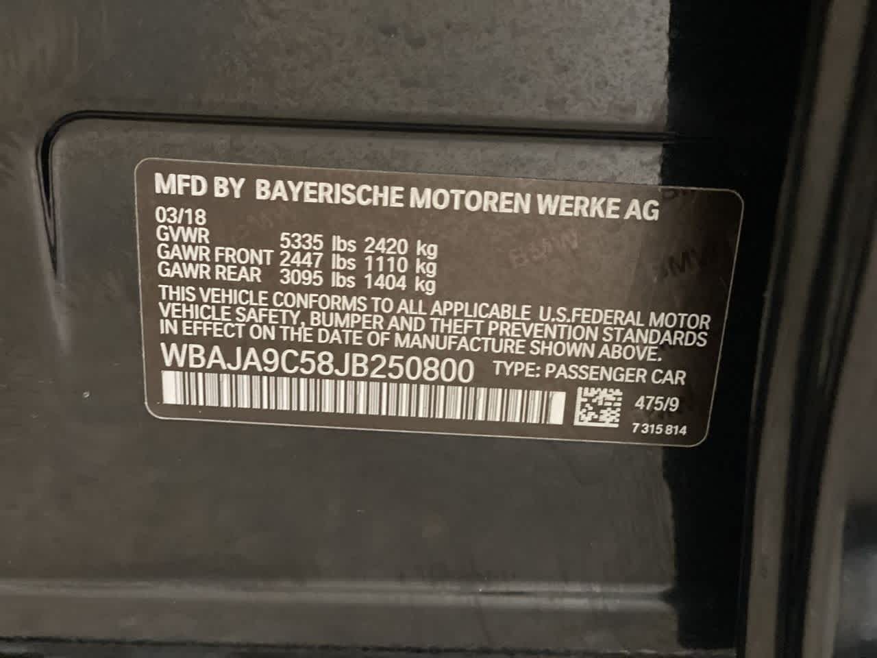 Thumbnail: 2018 BMW 5 Series - 31