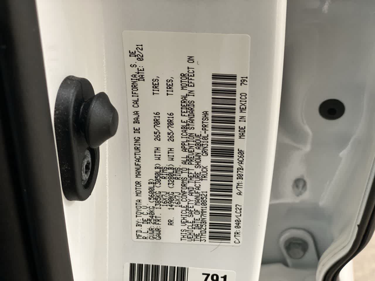 Thumbnail: 2021 Toyota Tacoma - 29