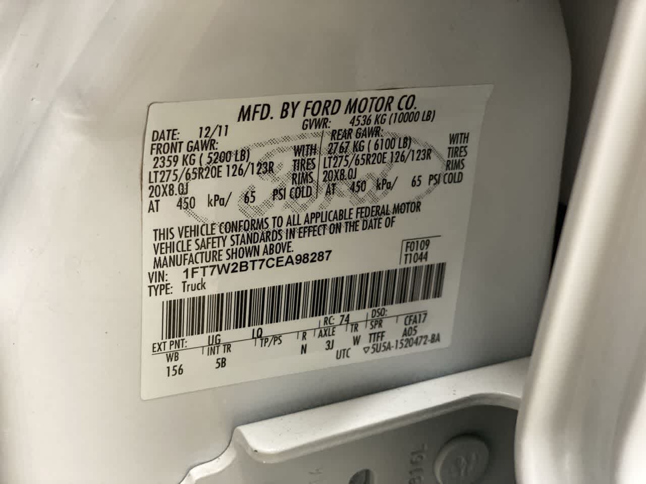 Thumbnail: 2012 Ford F-250 - 29