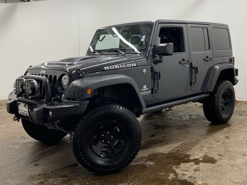 Used 2017 Jeep Wrangler JK Unlimited Rubicon 4x4 SUV
