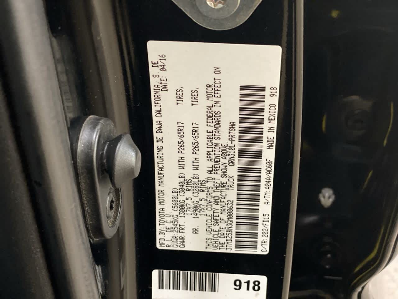 Thumbnail: 2016 Toyota Tacoma - 29