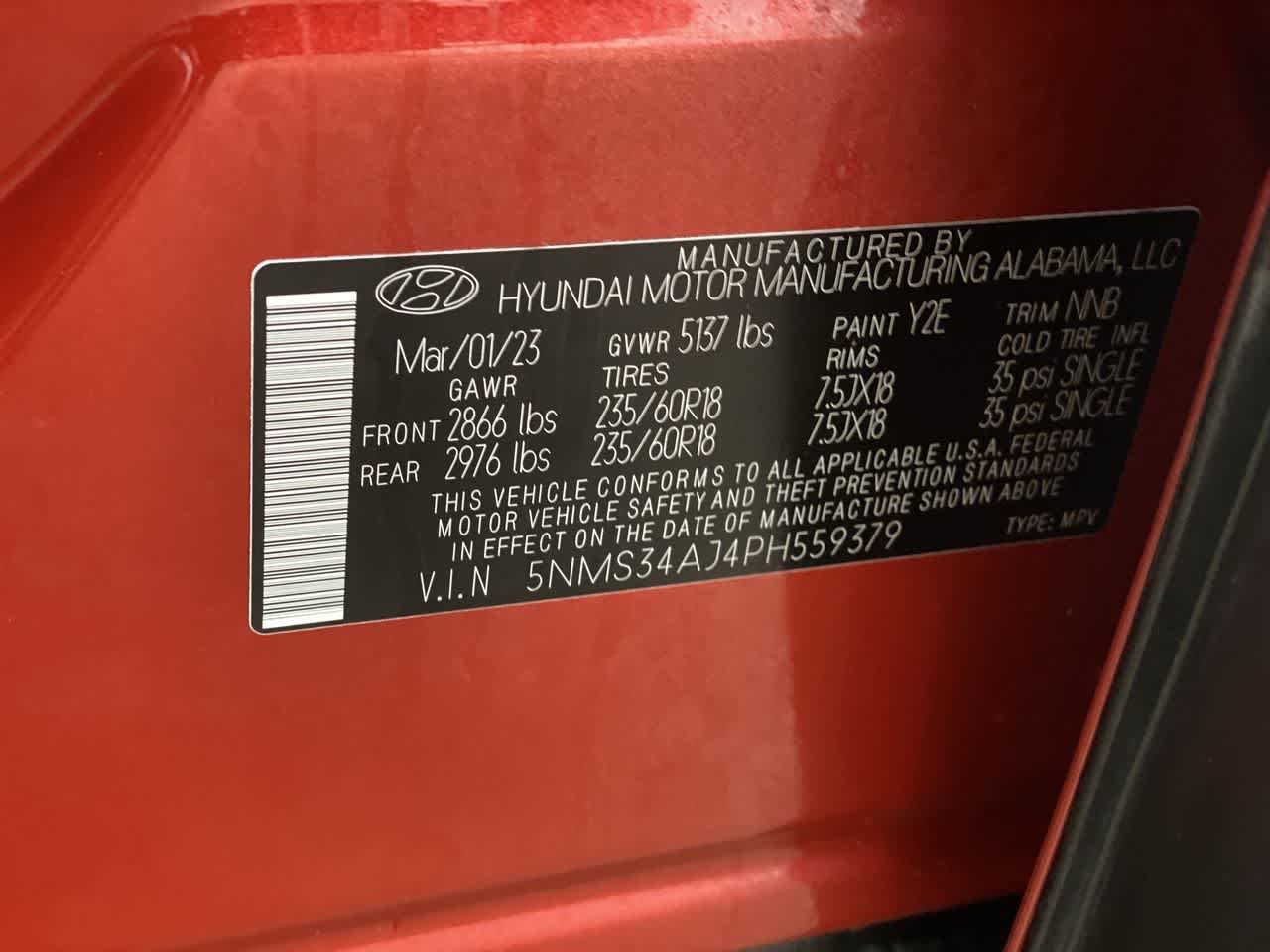 Thumbnail: 2023 Hyundai Santa Fe - 29