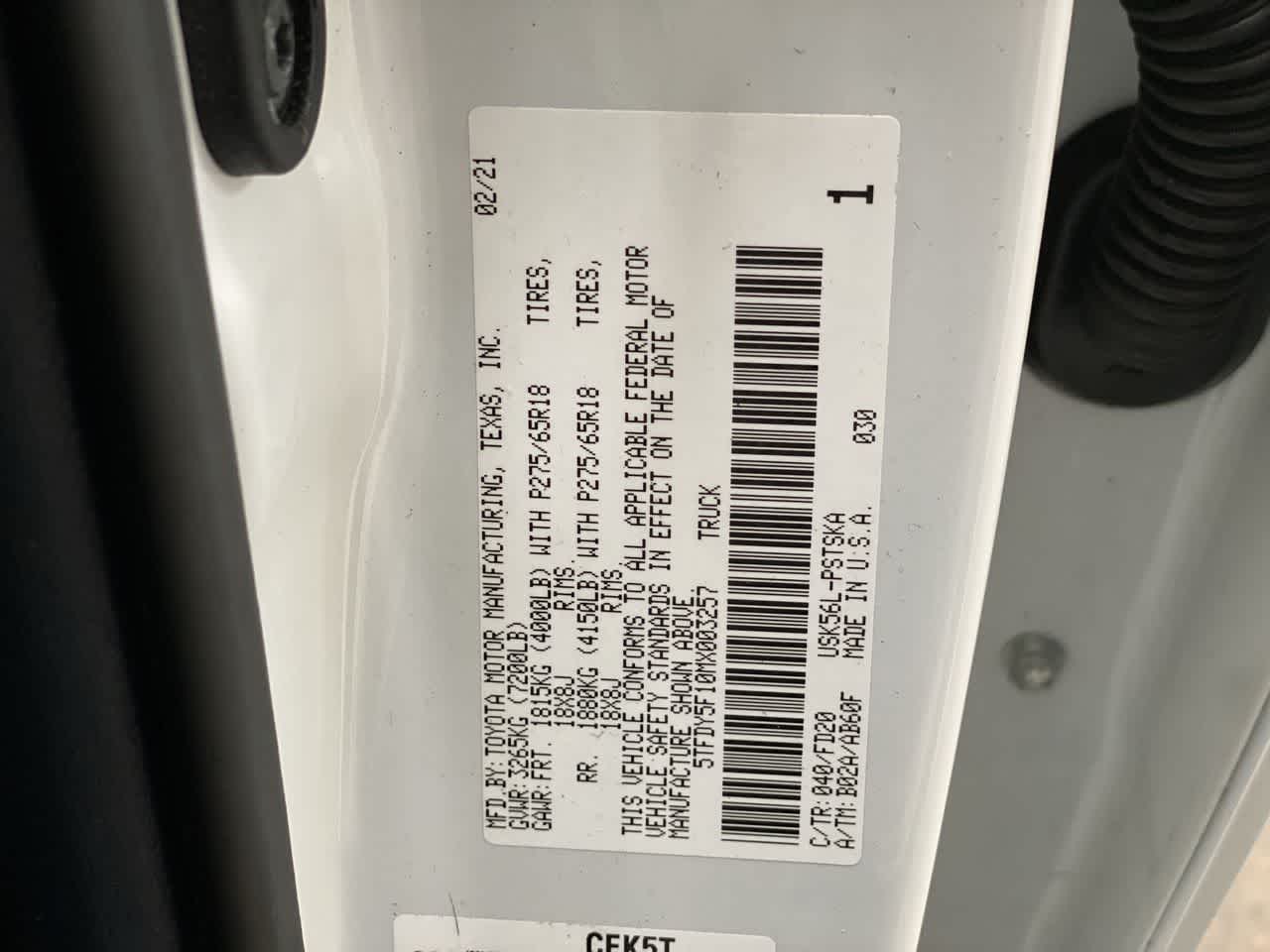 Thumbnail: 2021 Toyota Tundra - 29