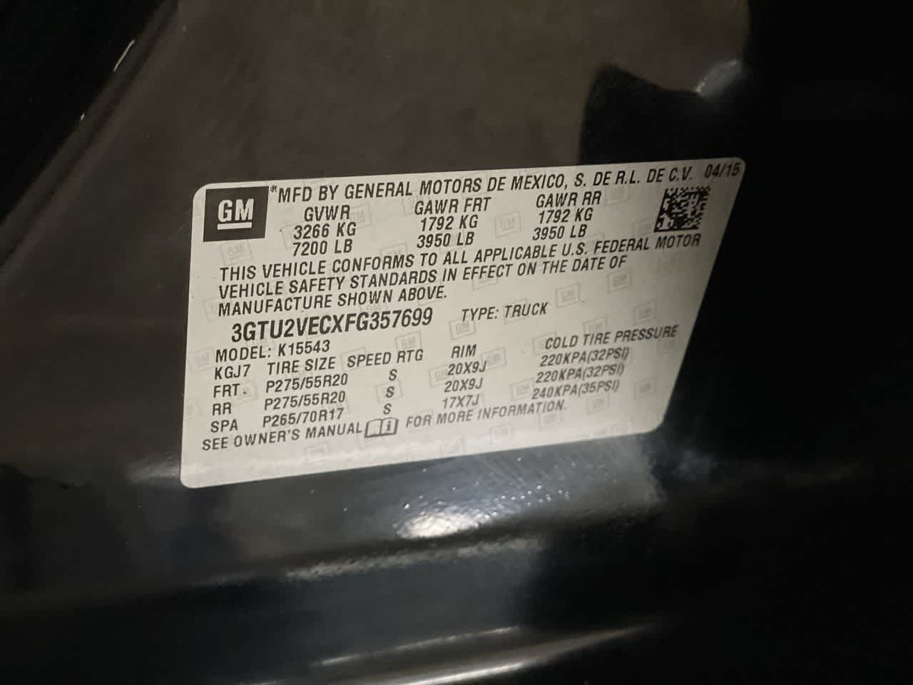 Thumbnail: 2015 GMC Sierra 1500 - 29