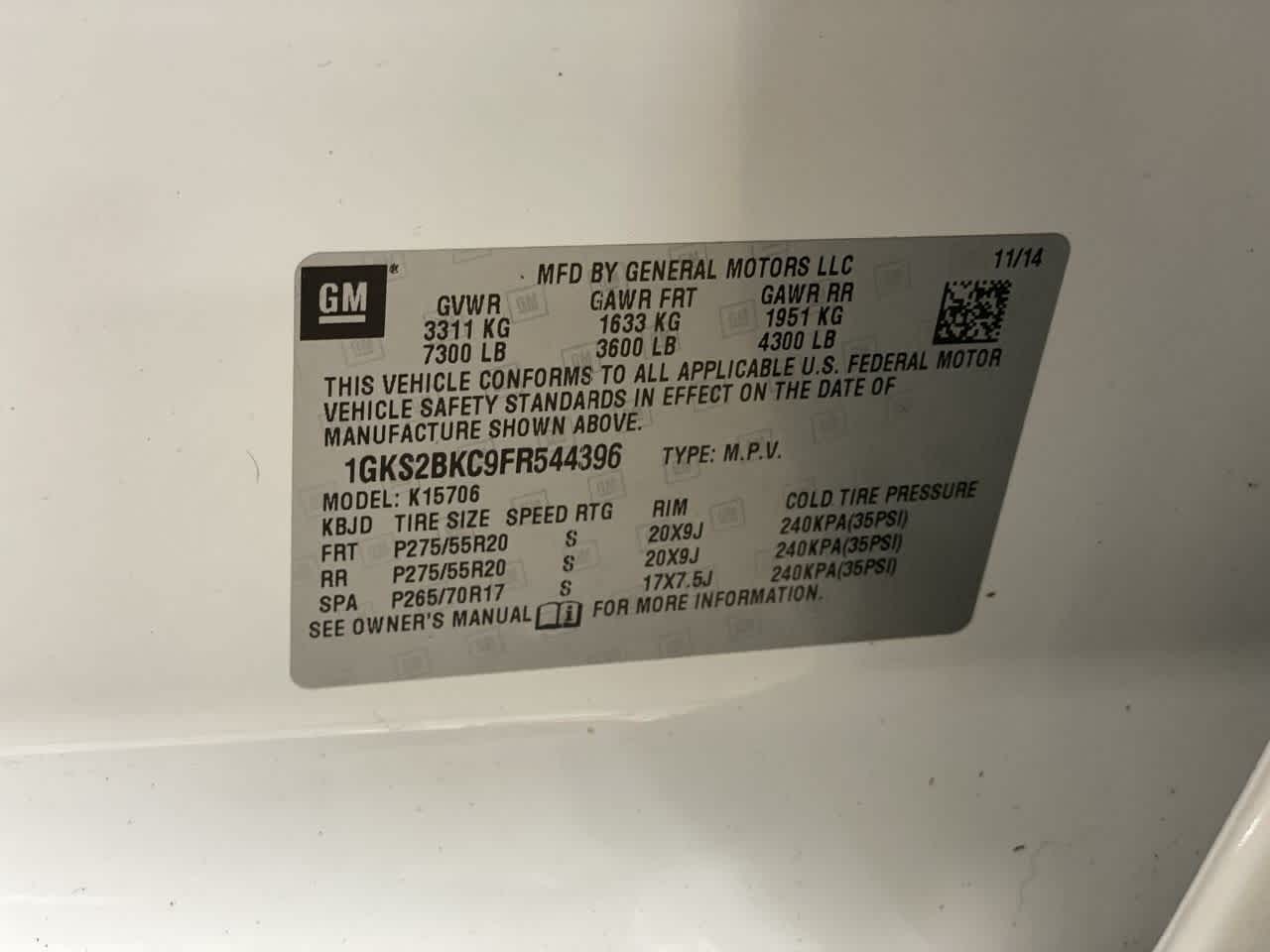 Thumbnail: 2015 GMC Yukon - 26