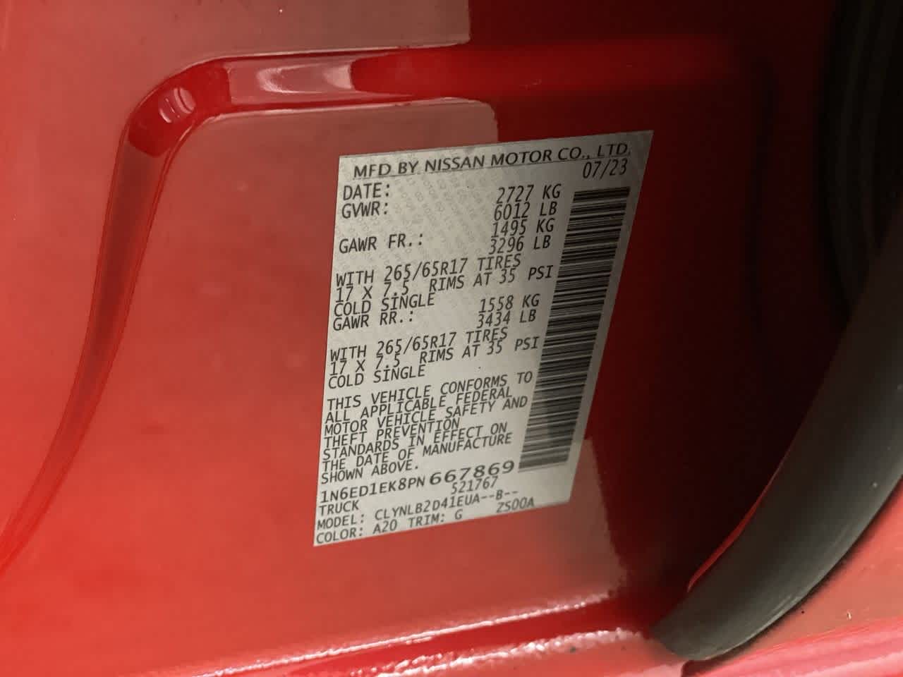 Thumbnail: 2023 Nissan Frontier - 30