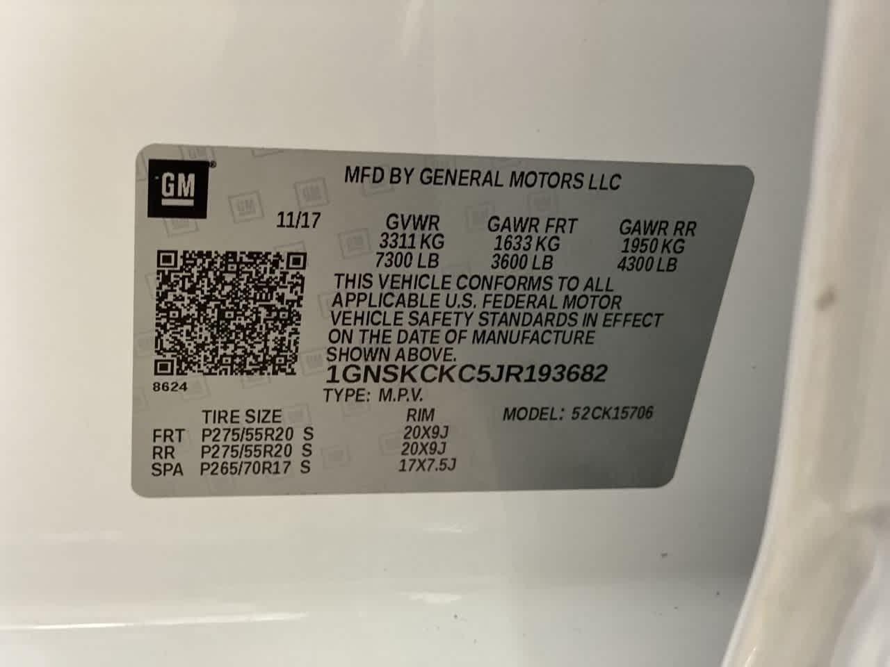 Thumbnail: 2018 Chevrolet Tahoe - 28