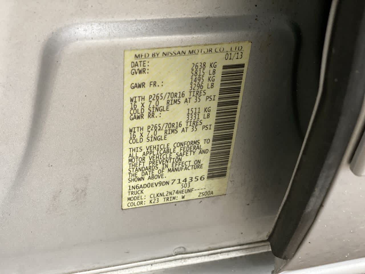 Thumbnail: 2013 Nissan Frontier - 33