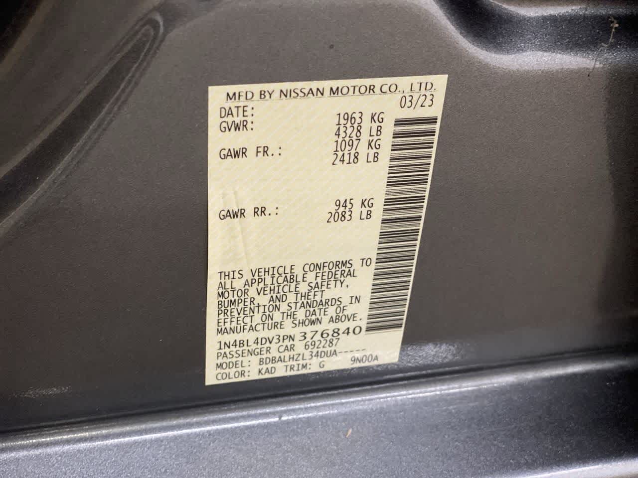 Thumbnail: 2023 Nissan Altima - 32