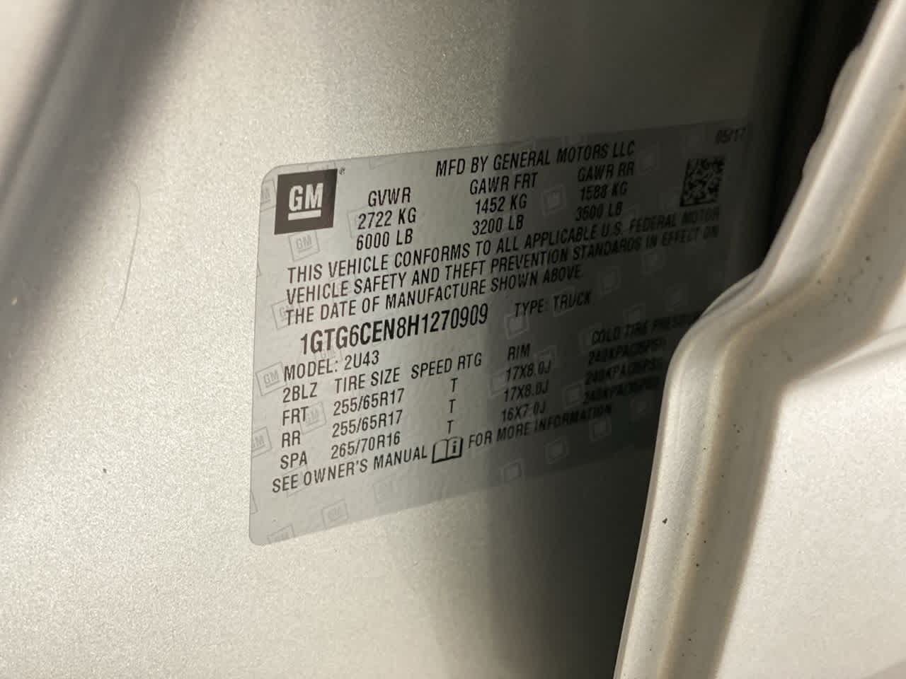 Thumbnail: 2017 GMC Canyon - 28