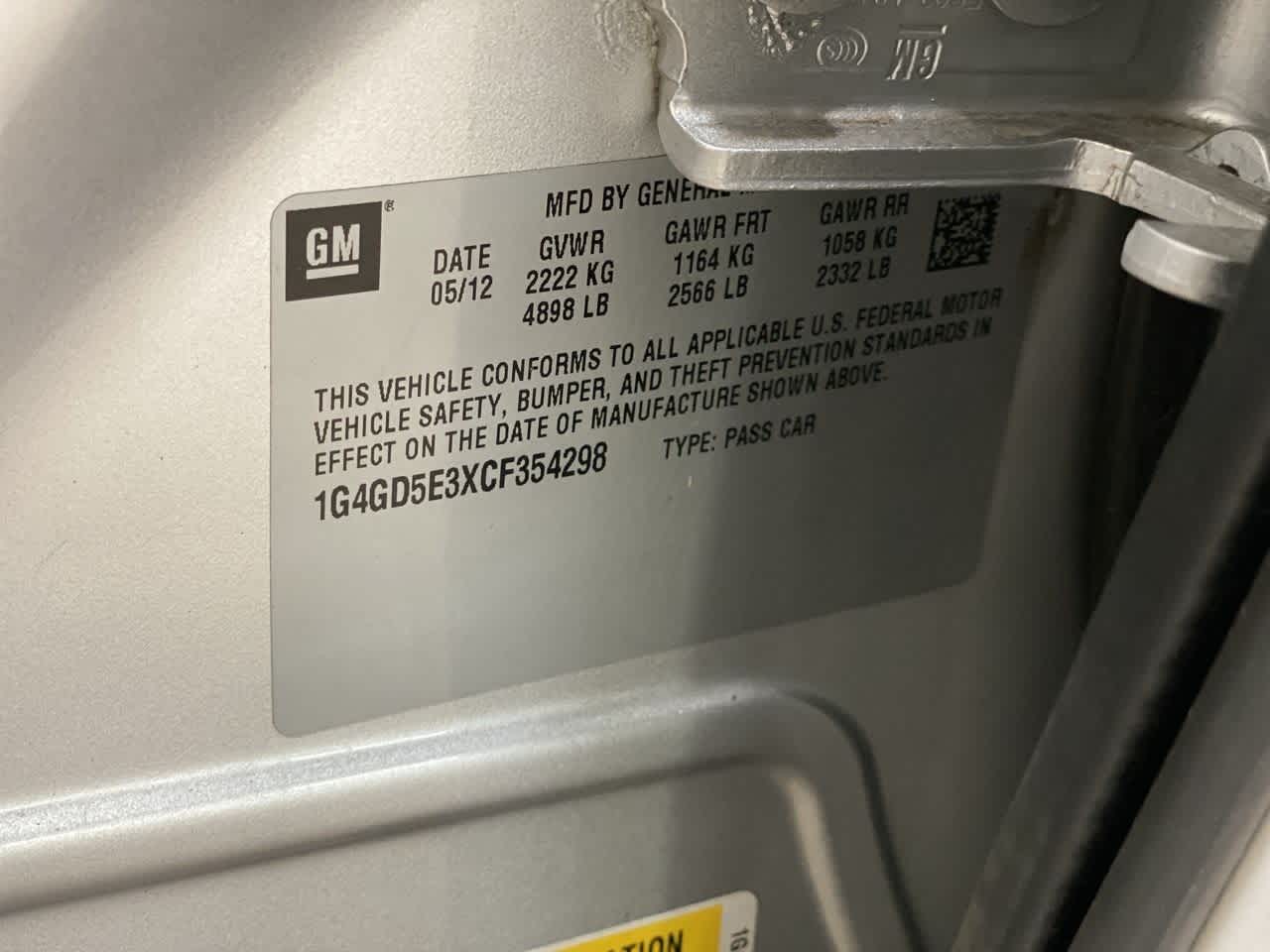 Thumbnail: 2012 Buick LaCrosse - 32