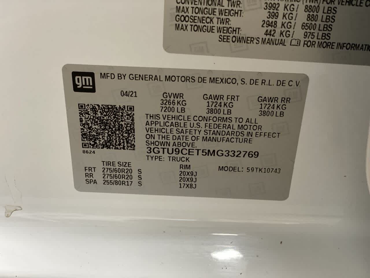 Thumbnail: 2021 GMC Sierra 1500 - 29