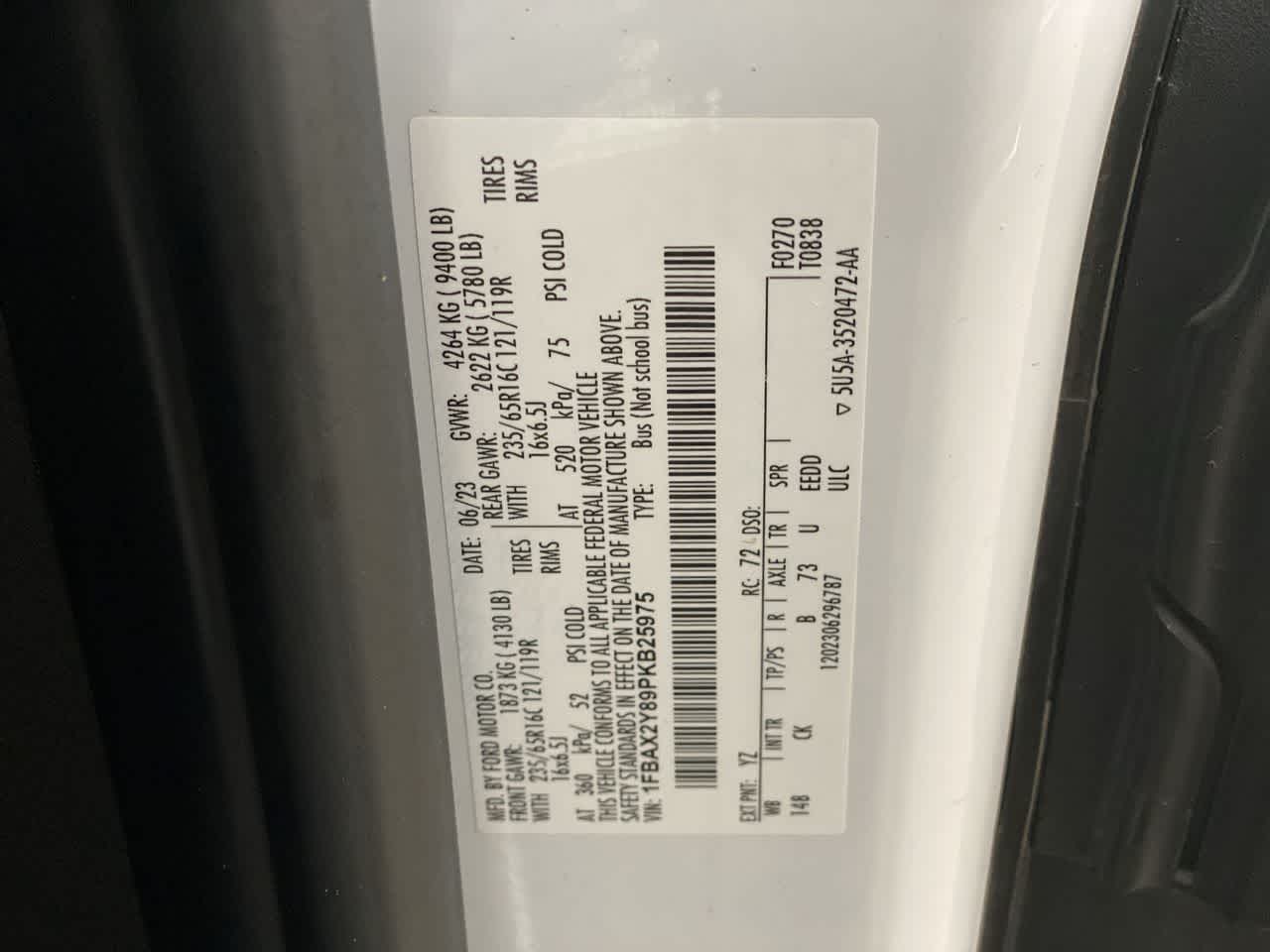 Thumbnail: 2023 Ford Econoline - 30