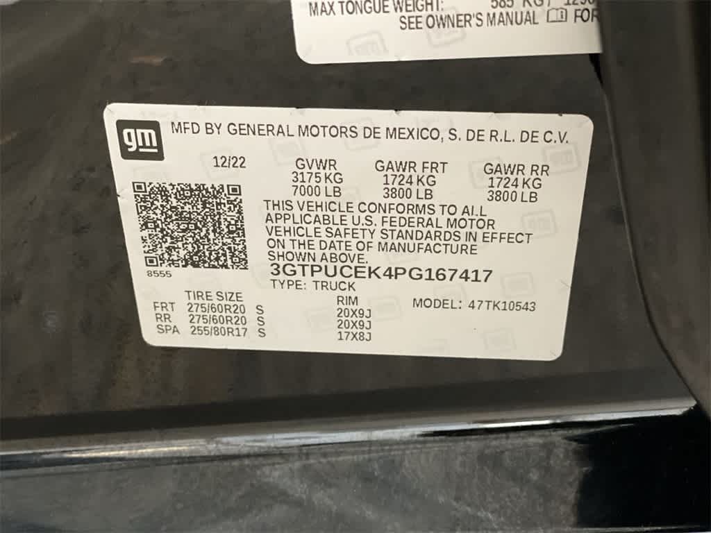 Thumbnail: 2023 GMC Sierra 1500 - 29