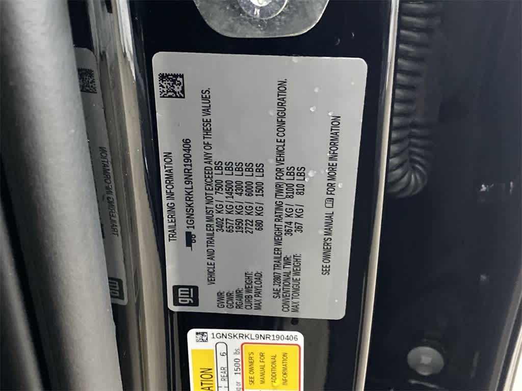 2022 Chevrolet Tahoe RST 28