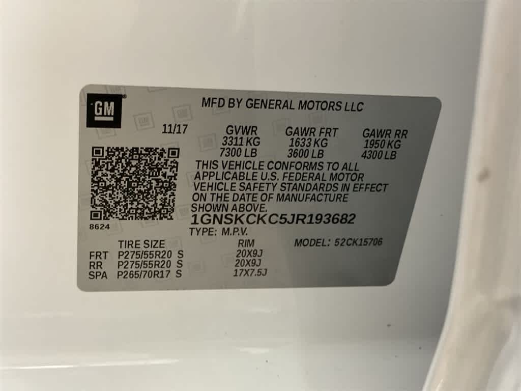 Thumbnail: 2018 Chevrolet Tahoe - 28