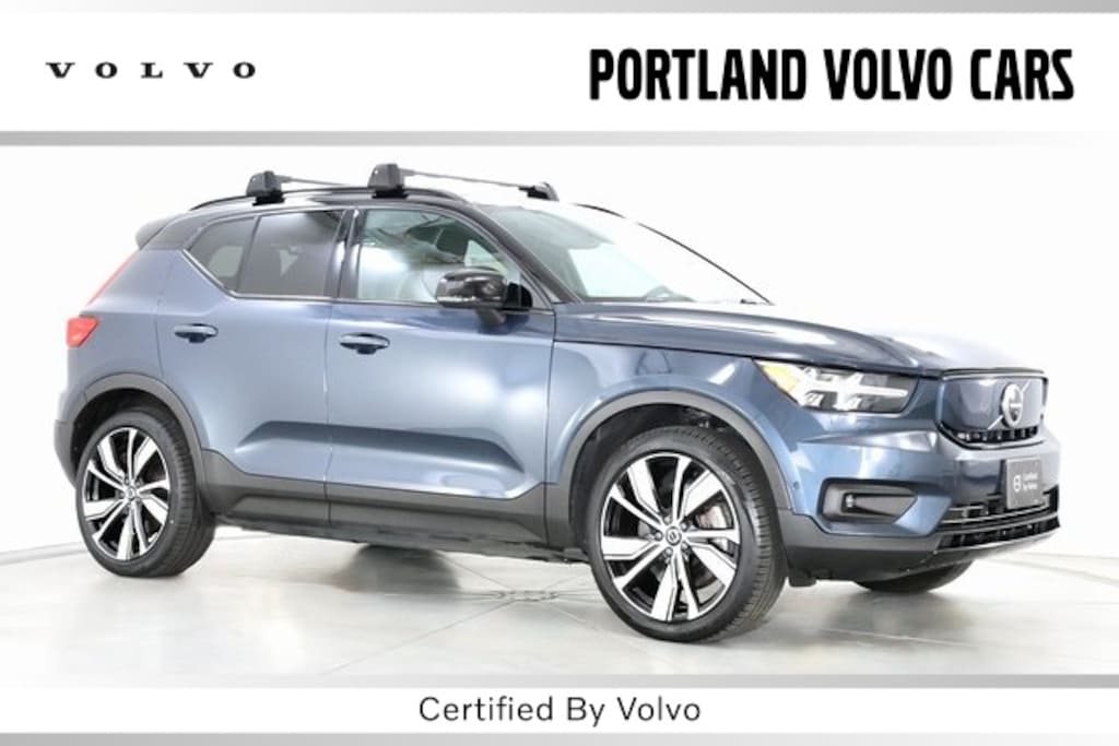 Certified 2022 Volvo XC40 Recharge Twin Pure Electric Plus SUV