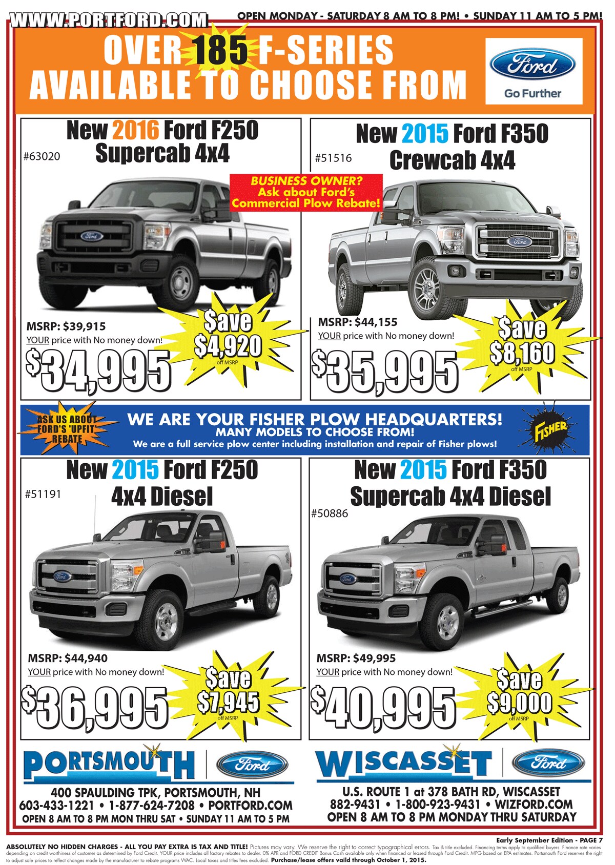 portsmouth ford lincoln new ford dealership in portsmouth nh 03801 portford flyer