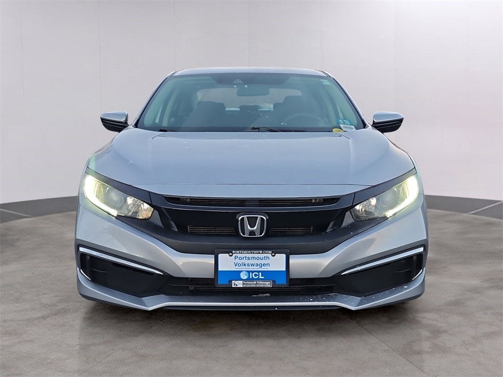 Used 2019 Honda Civic LX with VIN 2HGFC2F61KH529451 for sale in Greenland, NH