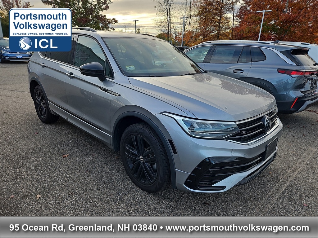 Used 2022 Volkswagen Tiguan 2.0T SE R-Line Black SUV