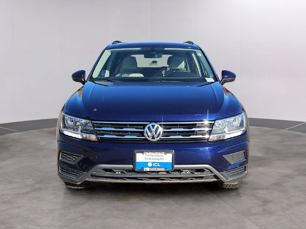Used 2021 Volkswagen Tiguan SE with VIN 3VV2B7AX8MM134427 for sale in Greenland, NH