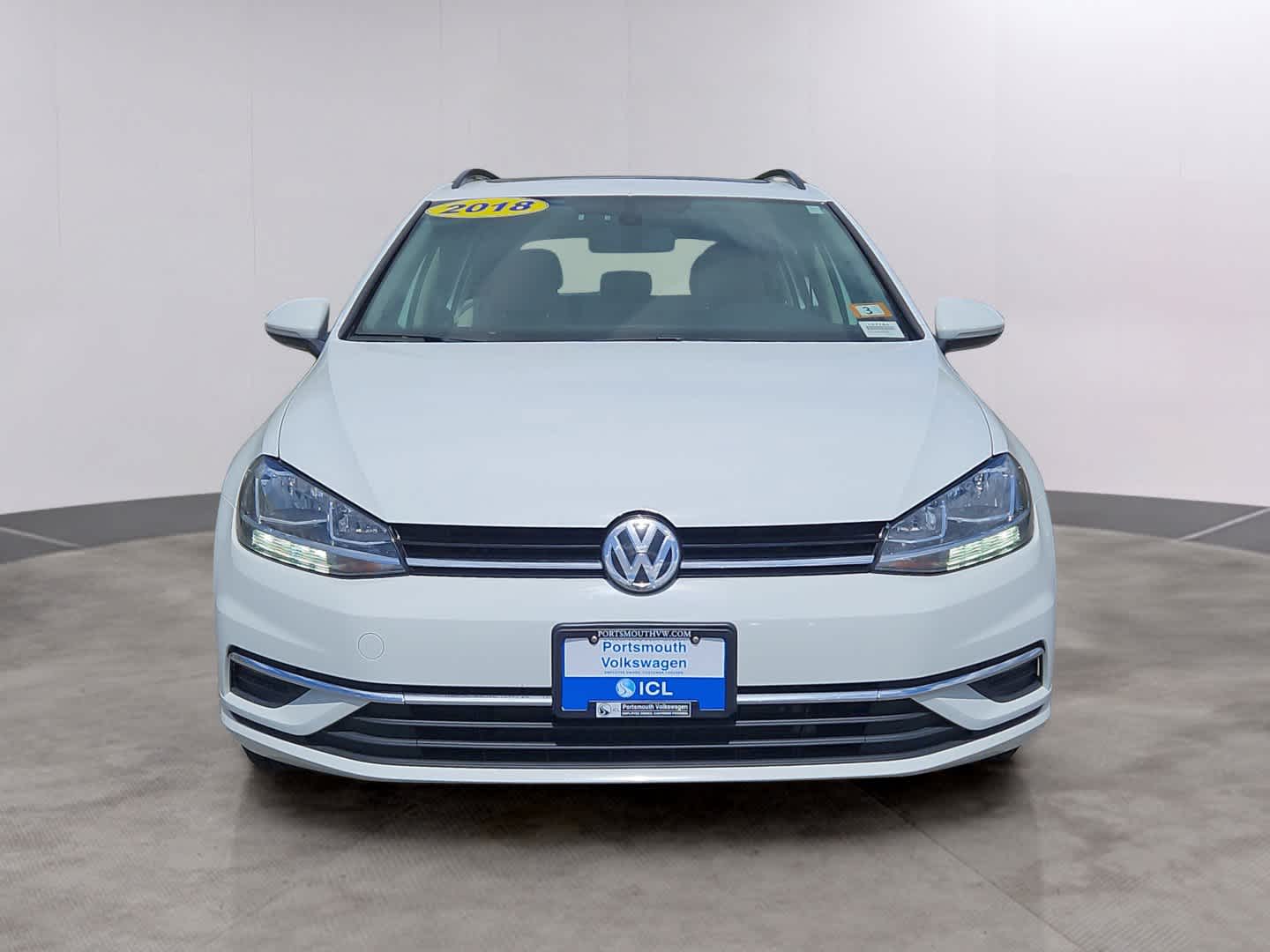 Used 2018 Volkswagen Golf SportWagen SE with VIN 3VWD17AU5JM768111 for sale in Greenland, NH