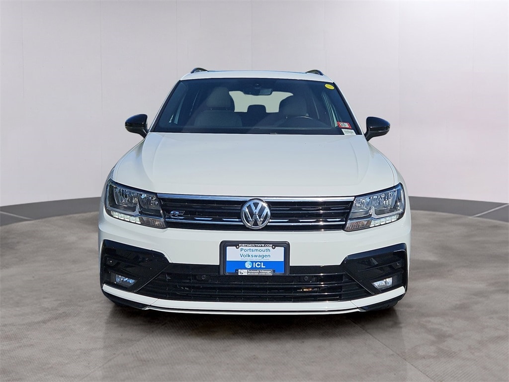 Used 2020 Volkswagen Tiguan SE R-LINE BLACK with VIN 3VV2B7AX6LM144758 for sale in Greenland, NH