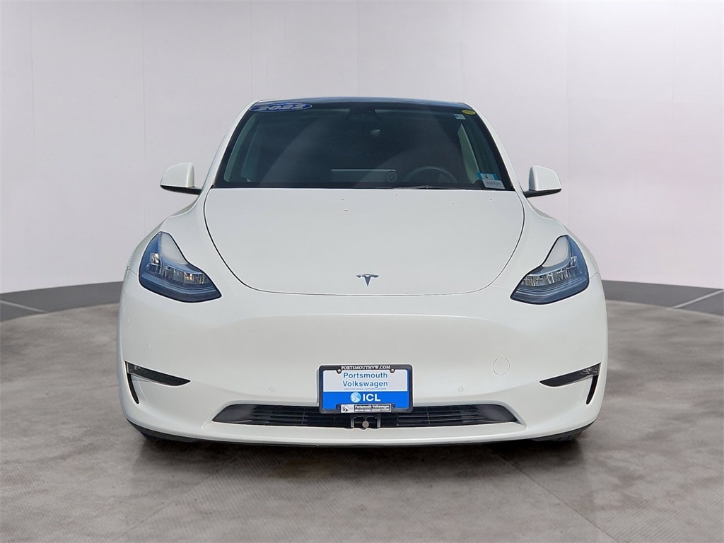 Used 2022 Tesla Model Y Long Range with VIN 7SAYGDEE6NF318081 for sale in Greenland, NH