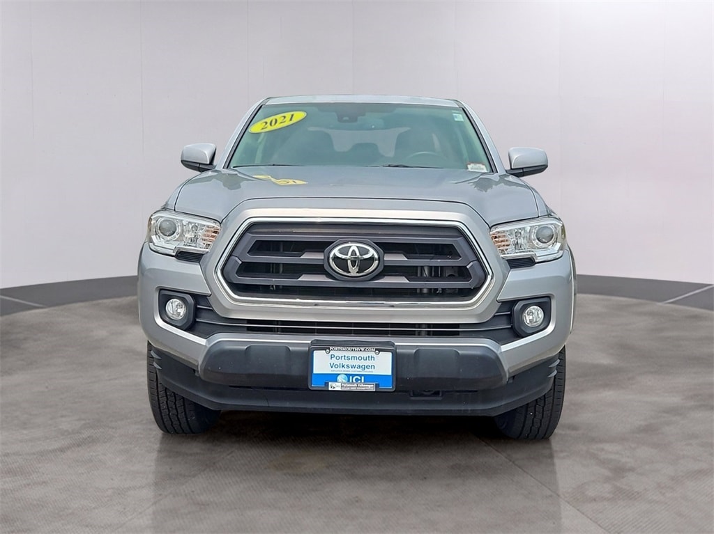 Used 2021 Toyota Tacoma SR5 with VIN 3TMCZ5AN8MM421381 for sale in Greenland, NH