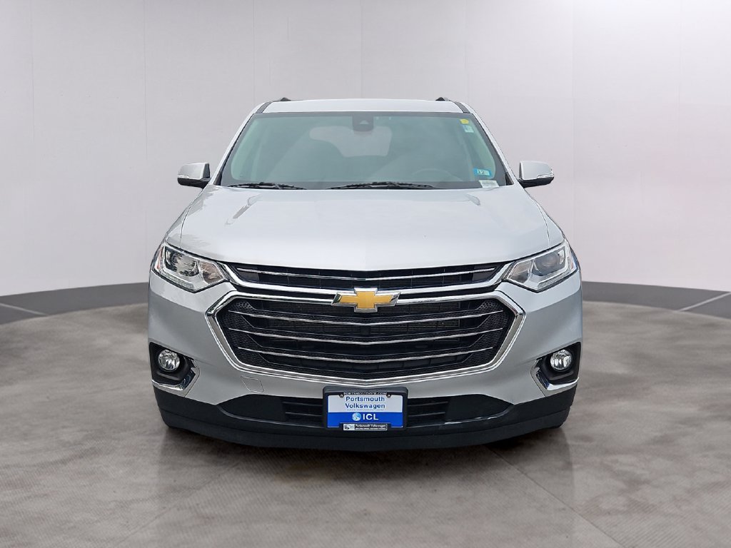 Used 2021 Chevrolet Traverse 1LT with VIN 1GNEVGKW3MJ240653 for sale in Greenland, NH