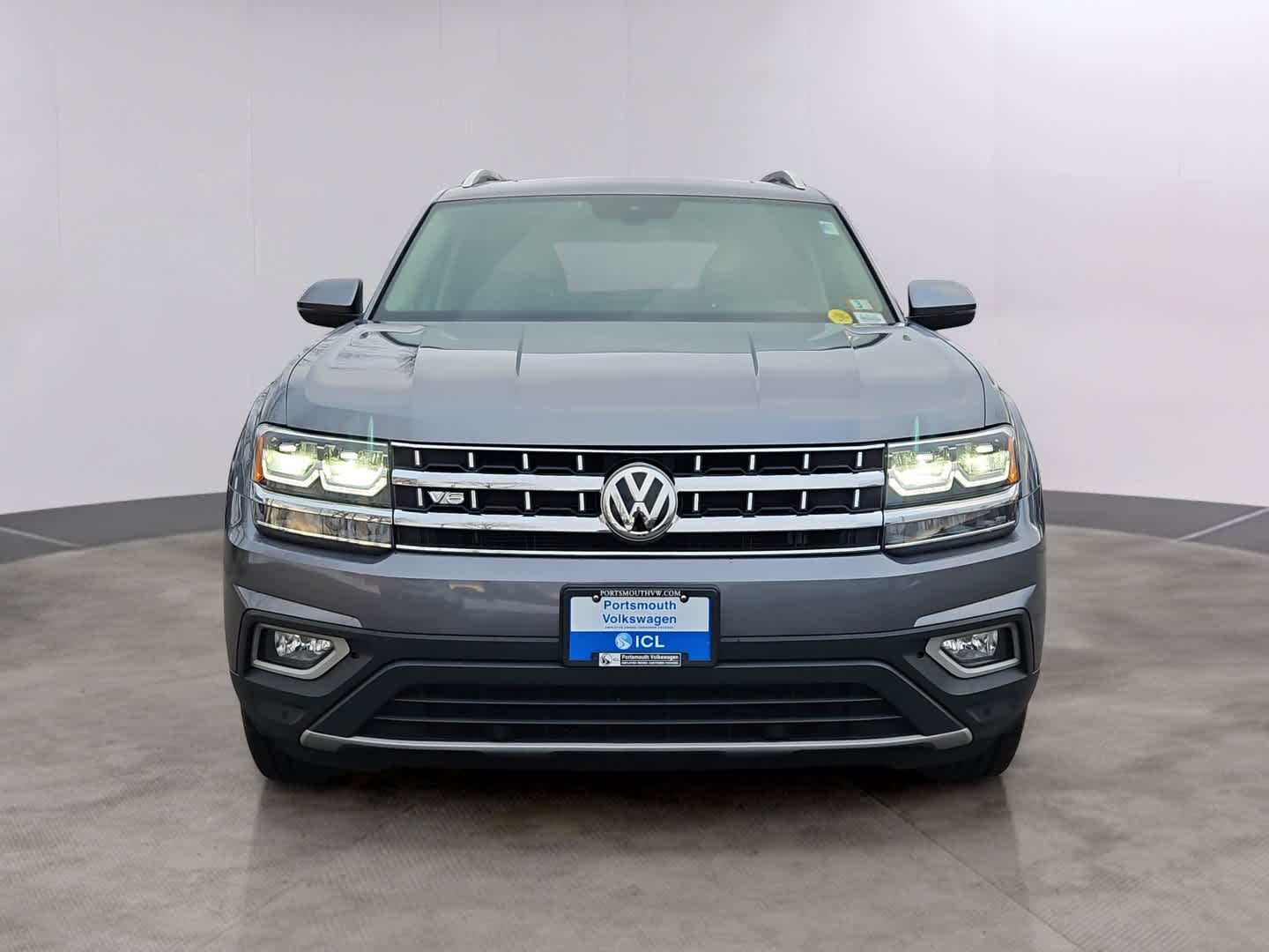 Used 2019 Volkswagen Atlas SEL with VIN 1V2MR2CA9KC556461 for sale in Greenland, NH