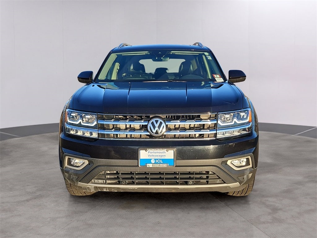 Used 2019 Volkswagen Atlas SEL with VIN 1V2MR2CAXKC534484 for sale in Greenland, NH