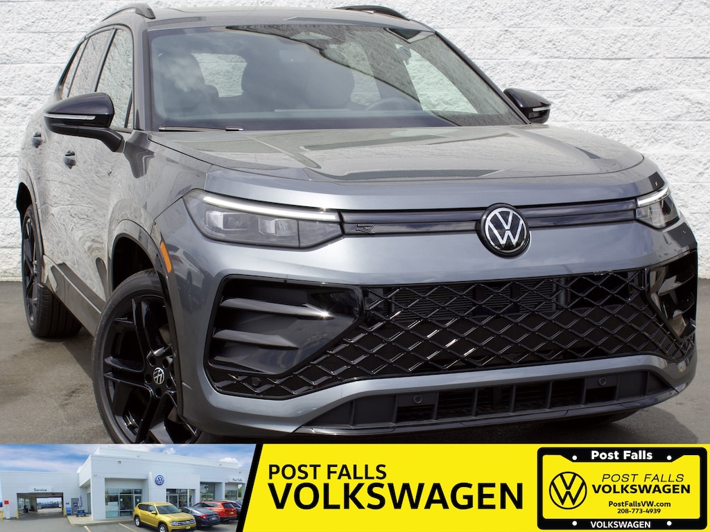New 2026 Volkswagen Tiguan 2.0T SE R-Line Black SUV