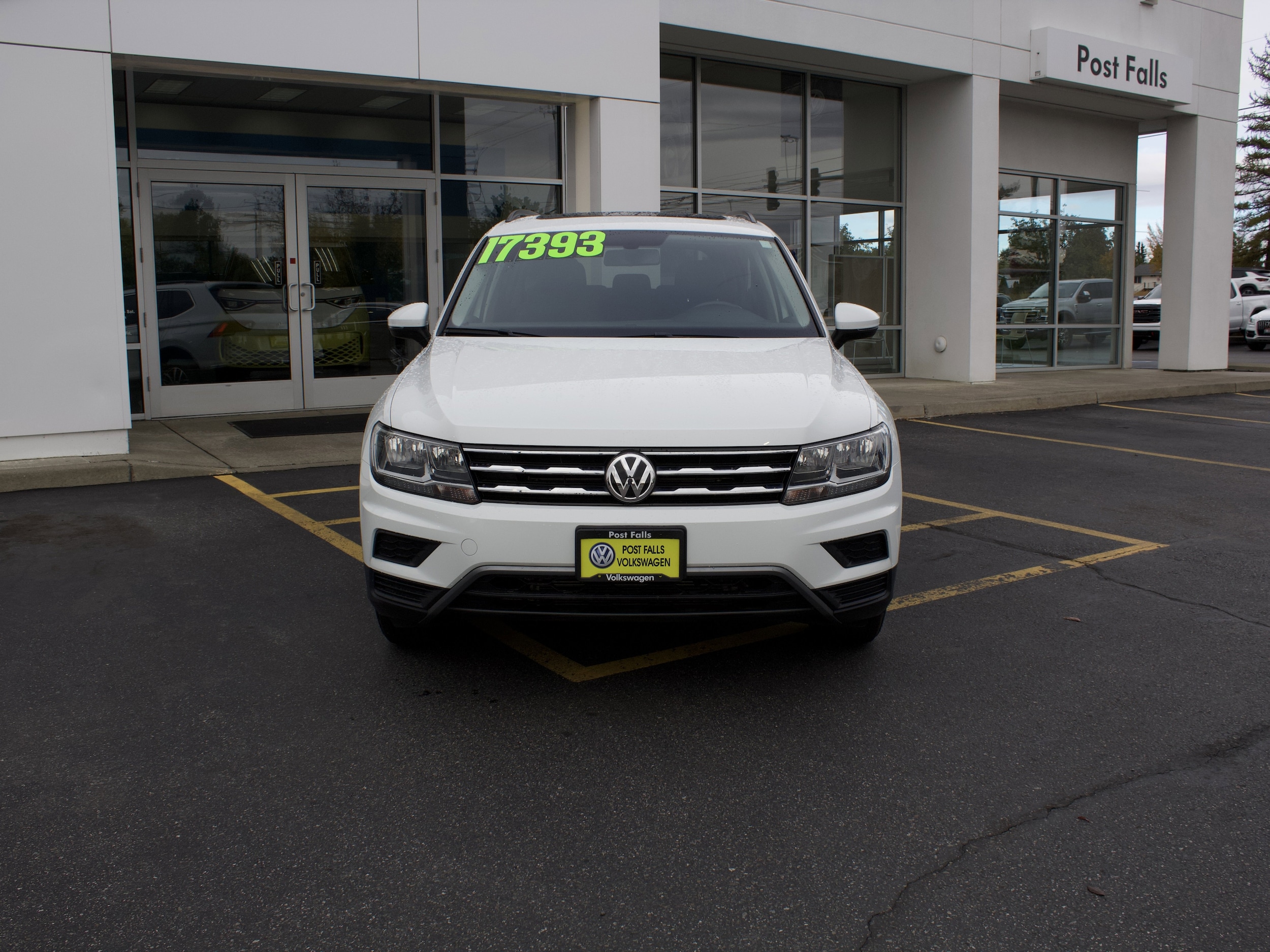 Used 2018 Volkswagen Tiguan SE with VIN 3VV2B7AX1JM209500 for sale in Post Falls, ID