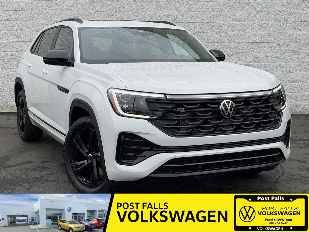 New 2026 Volkswagen Atlas Cross Sport SEL R-Line Black SUV
