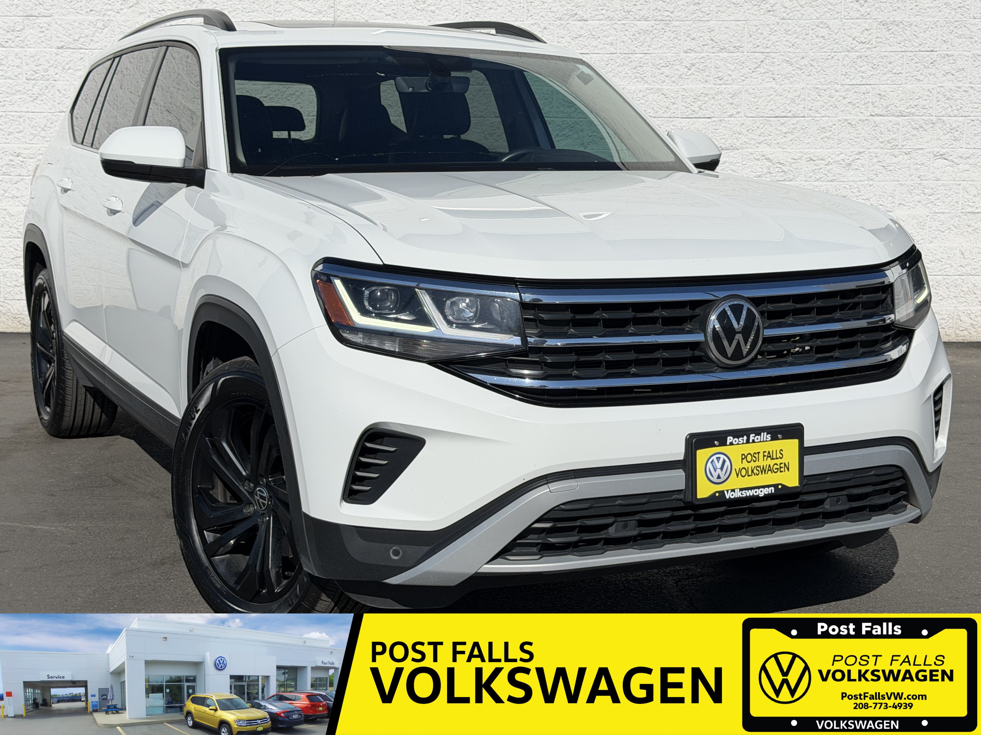Used 2022 Volkswagen Atlas 2.0T SE w/Technology SUV