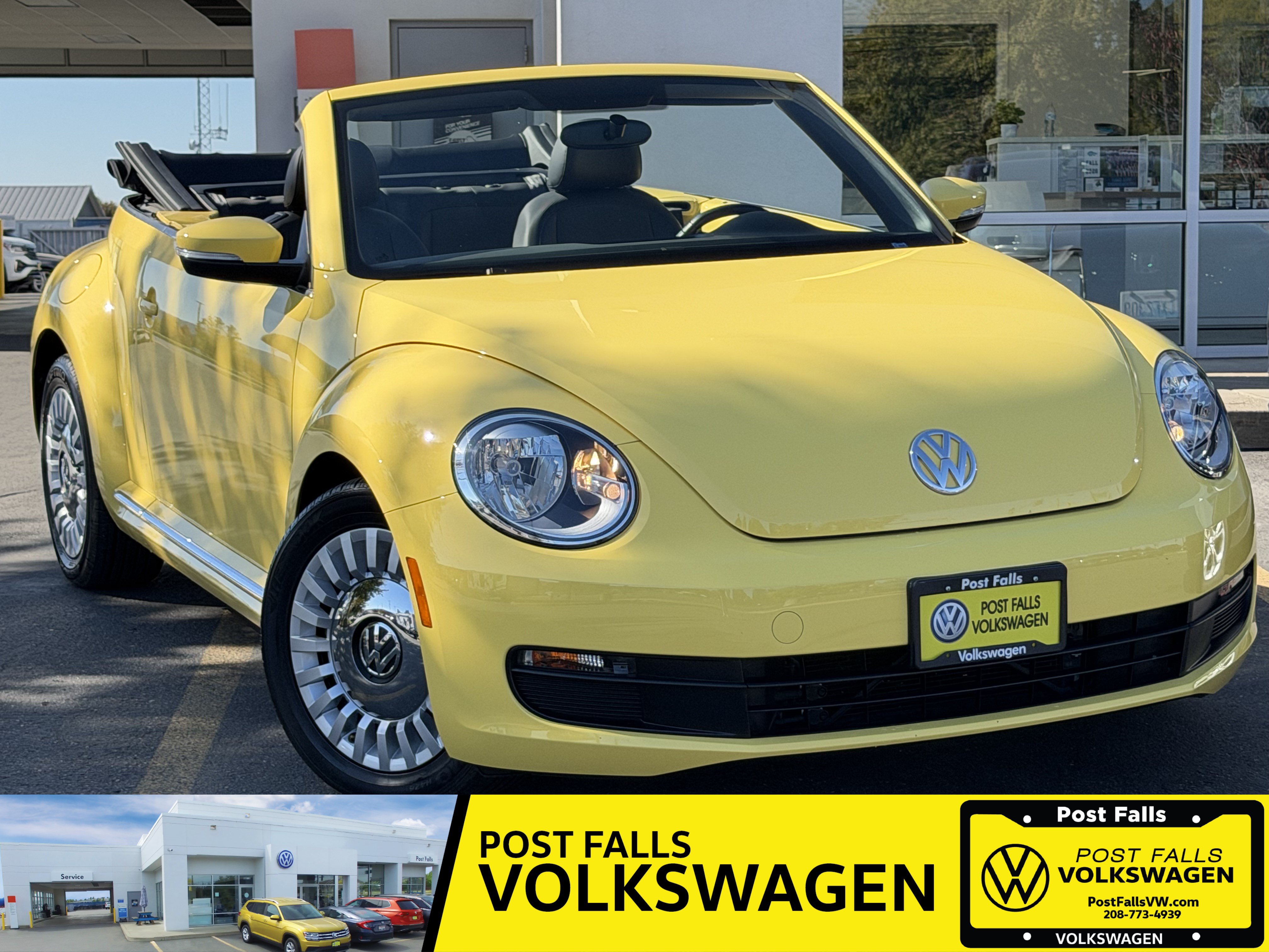 Used 2014 Volkswagen Beetle 1.8T w/PZEV Convertible