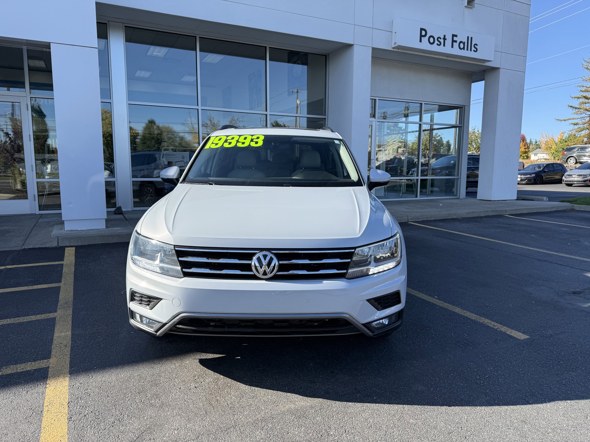 Used 2018 Volkswagen Tiguan SE with VIN 3VV2B7AX4JM072844 for sale in Post Falls, ID