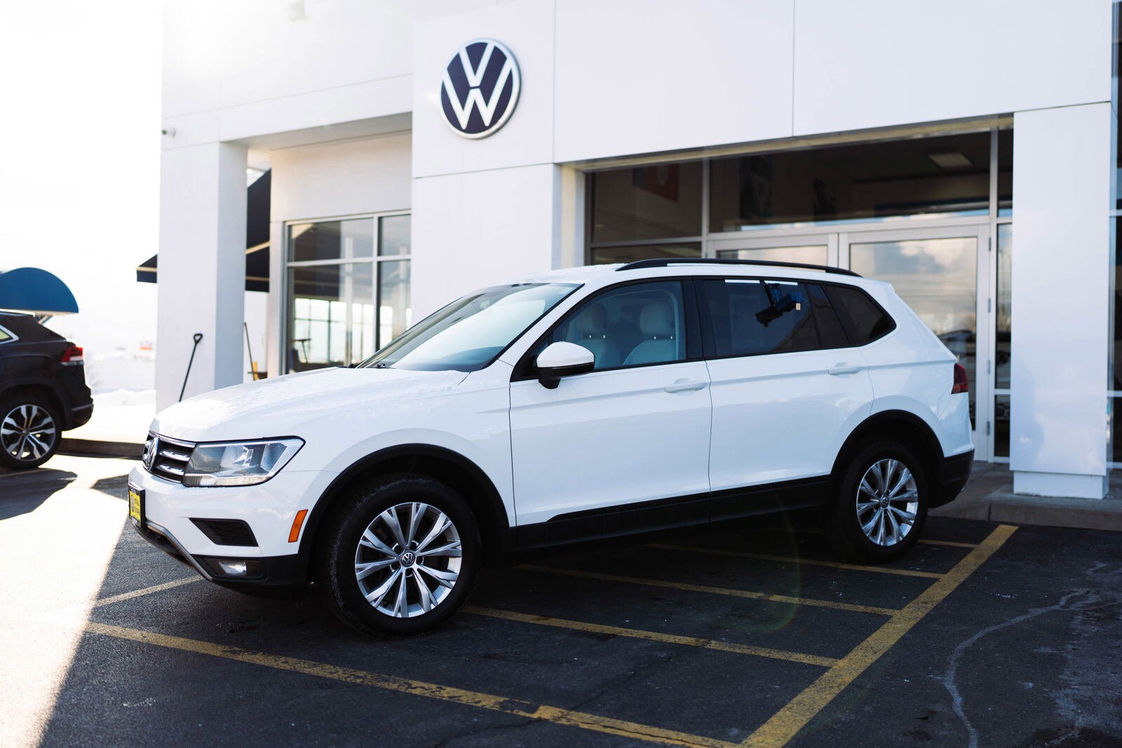 Used 2018 Volkswagen Tiguan S with VIN 3VV0B7AX9JM022867 for sale in Post Falls, ID