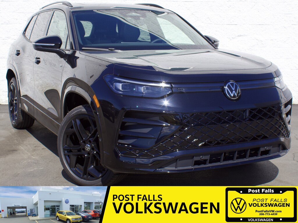 New 2026 Volkswagen Tiguan 2.0T SE R-Line Black SUV