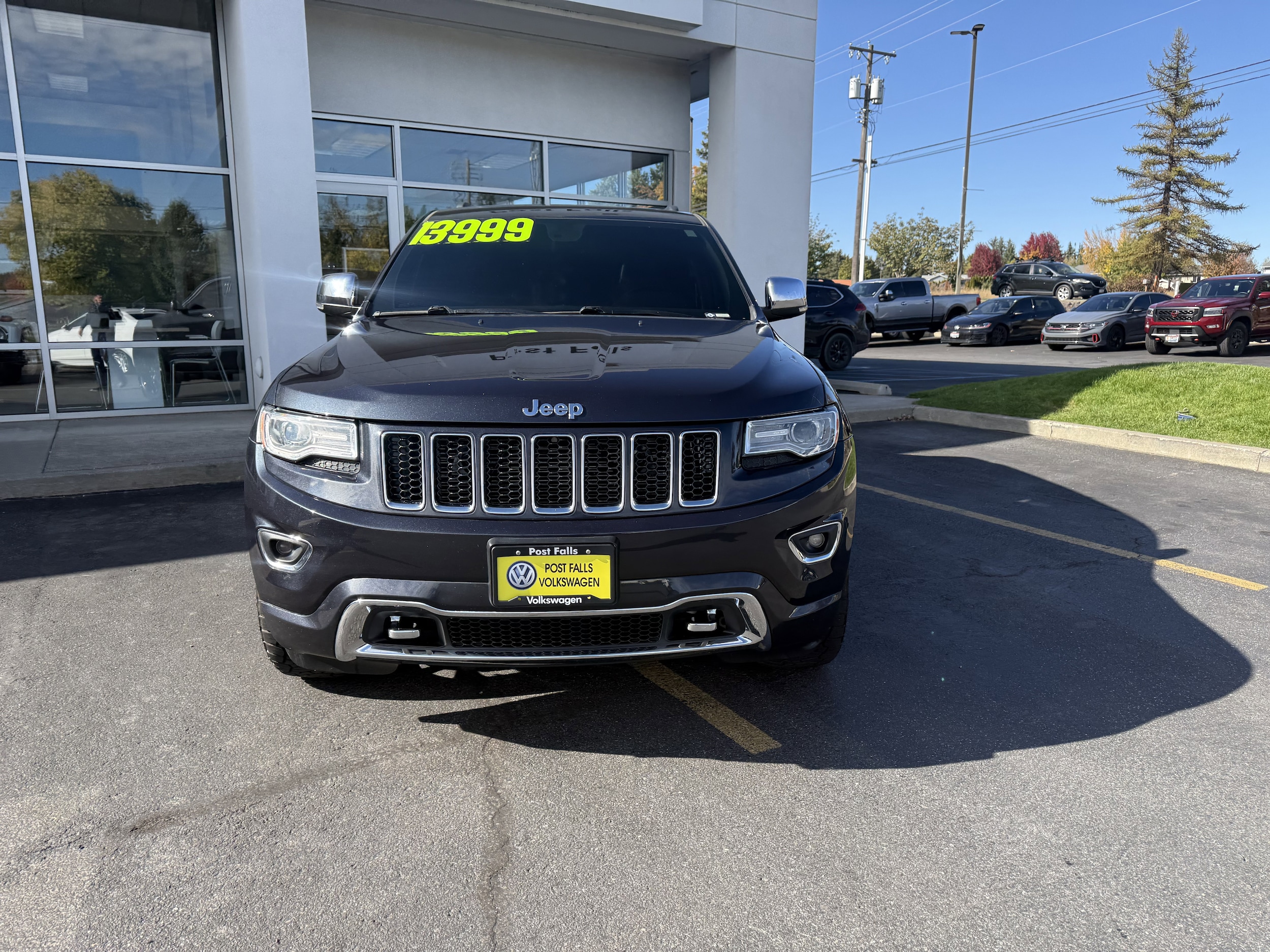 Used 2015 Jeep Grand Cherokee Overland with VIN 1C4RJFCG7FC135399 for sale in Post Falls, ID