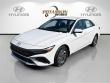 New 2026 Hyundai Elantra Hybrid Blue Sedan