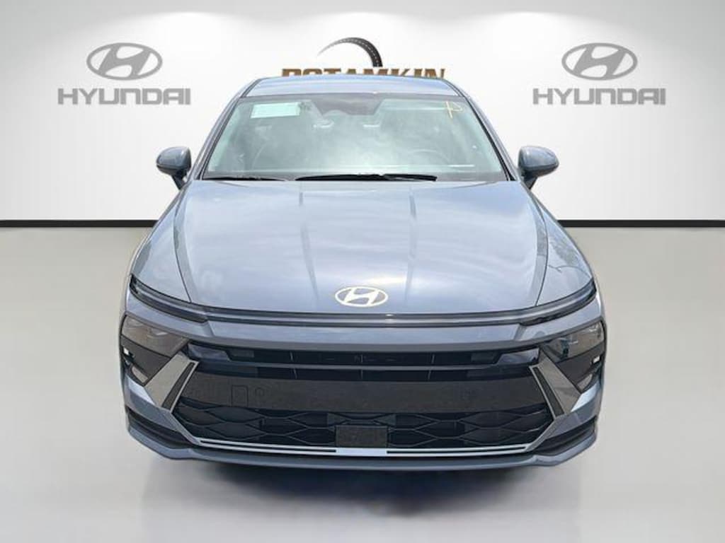 New 2026 Hyundai Sonata Hybrid Blue Sedan