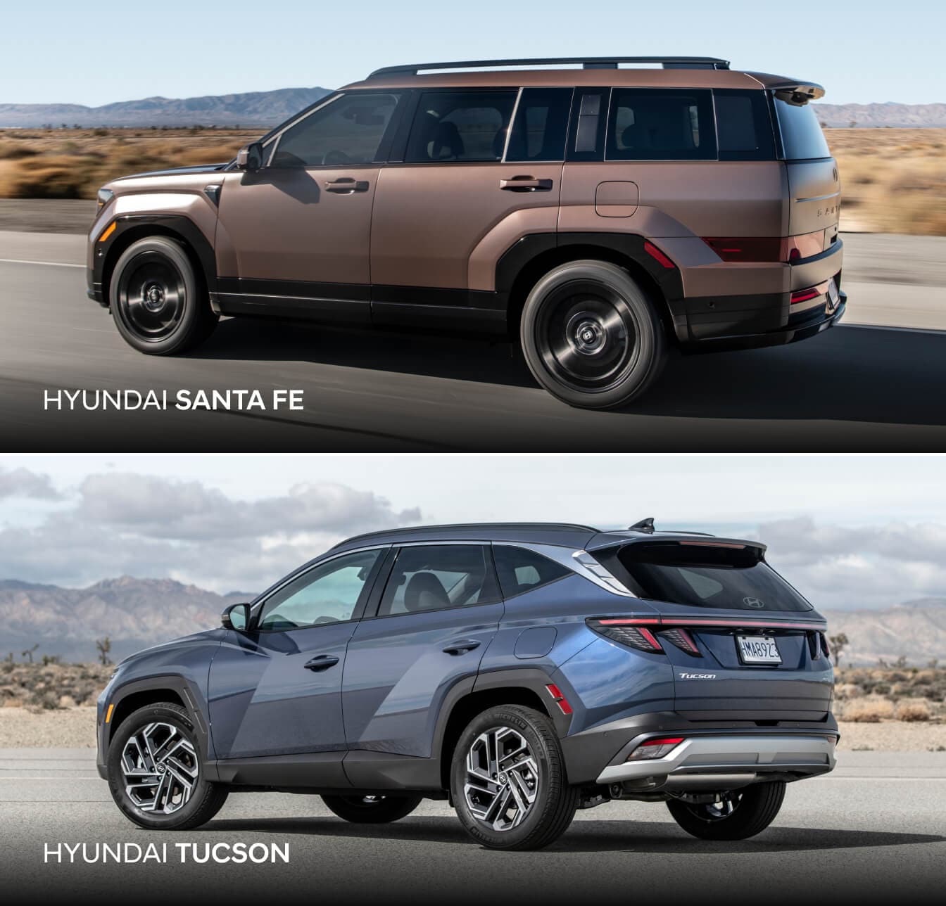 Hyundai Tucson vs. Hyundai Santa Fe Fuel Economy