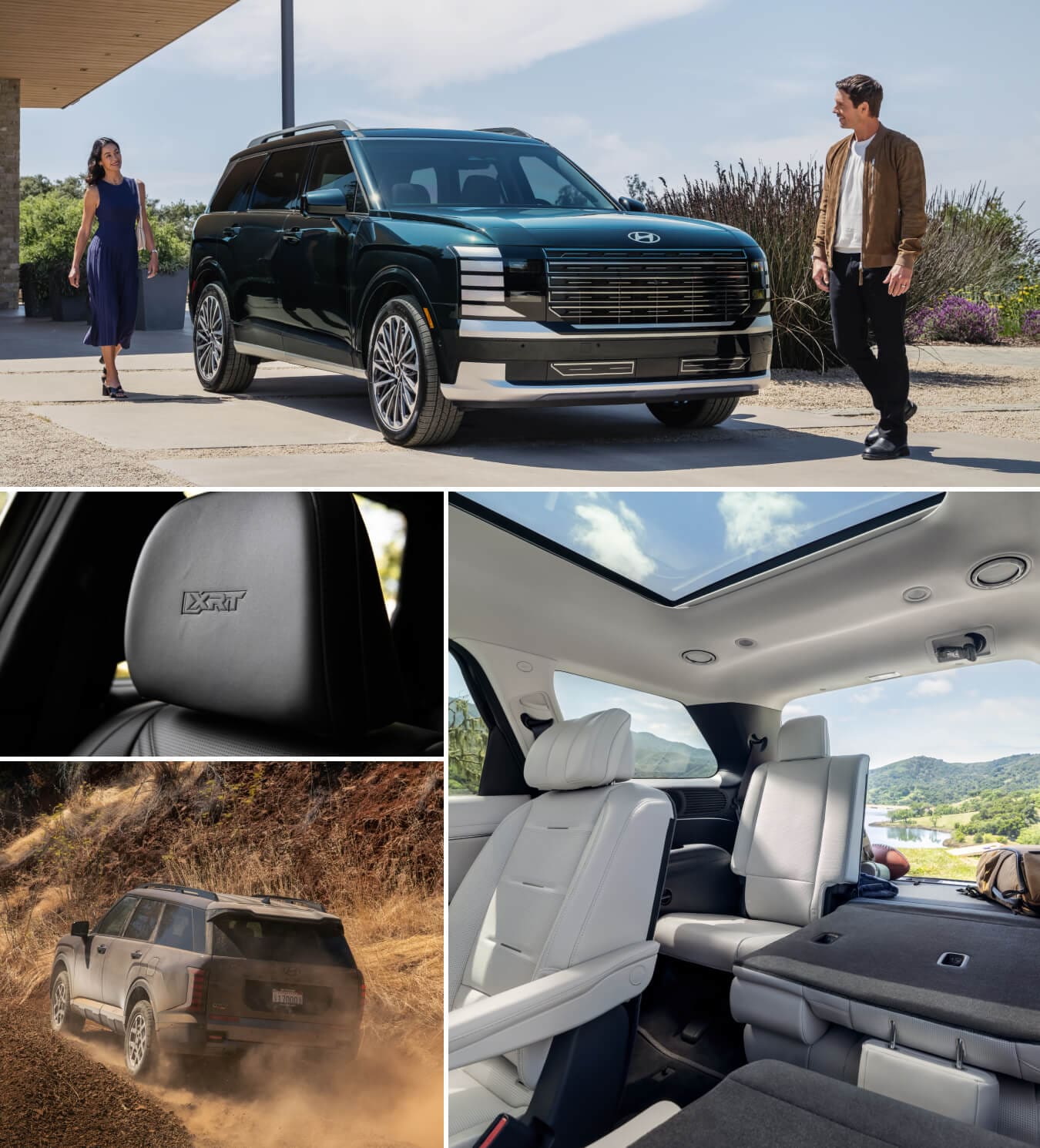 2026 Hyundai Palisade exterior and interior shown