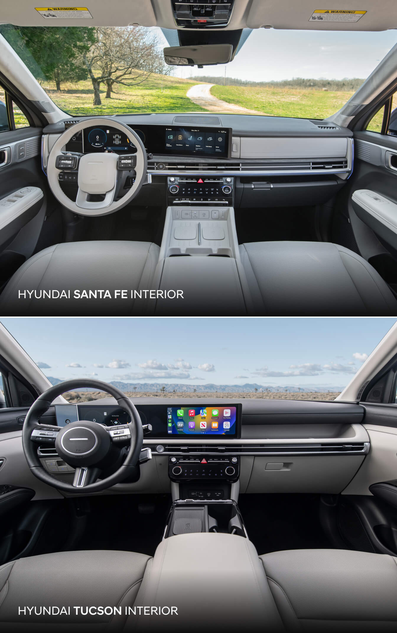 Hyundai Tucson vs. Santa Fe Safety Technology