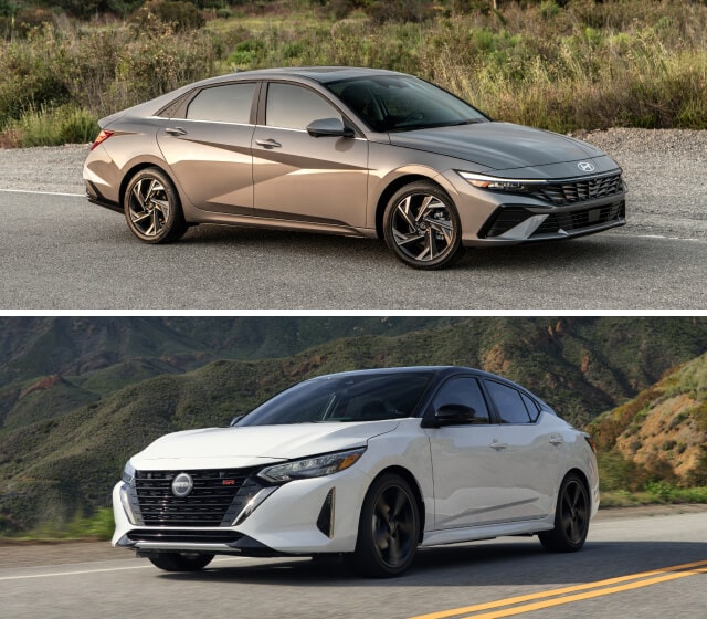 Hyundai Elantra Vs. Nissan Sentra