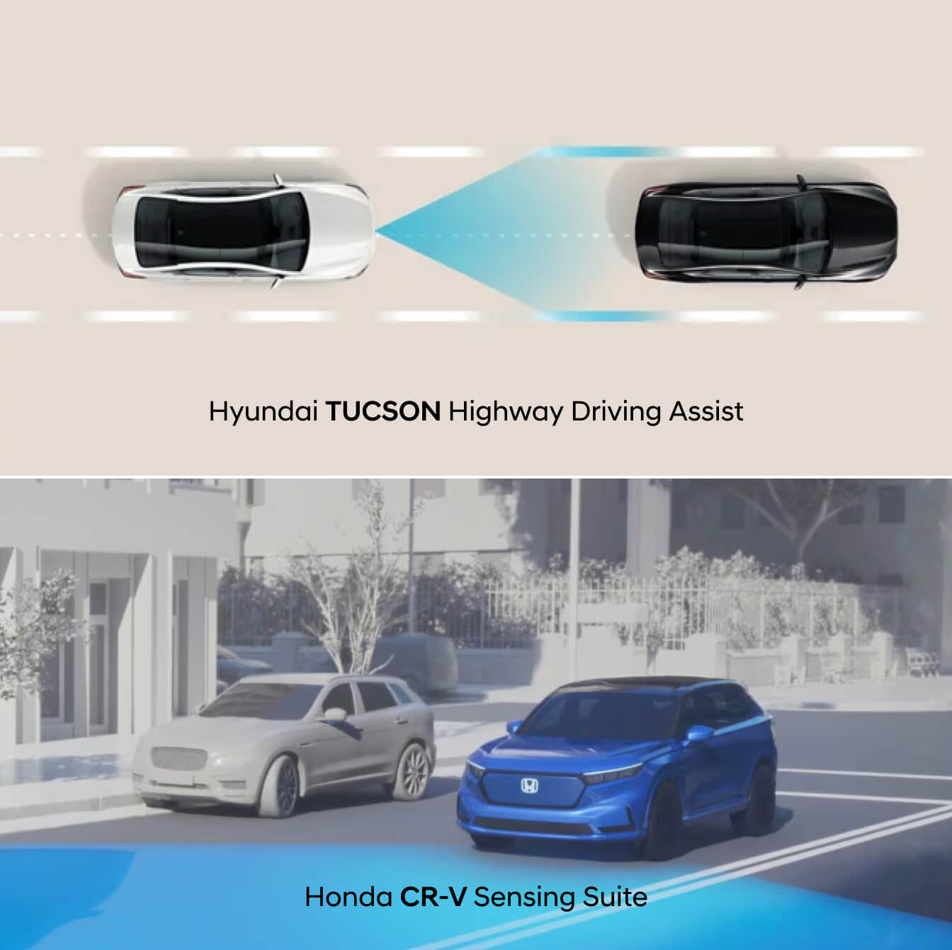 2026 Hyundai Tucson vs. Honda CR-V safety
